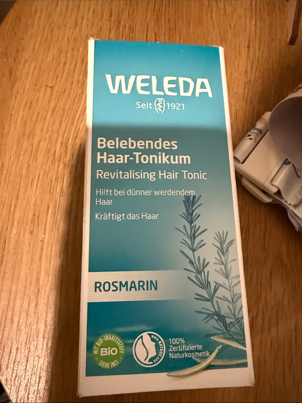 Weleda Revitalising Hair Tonic Rosmarin — Turquoise